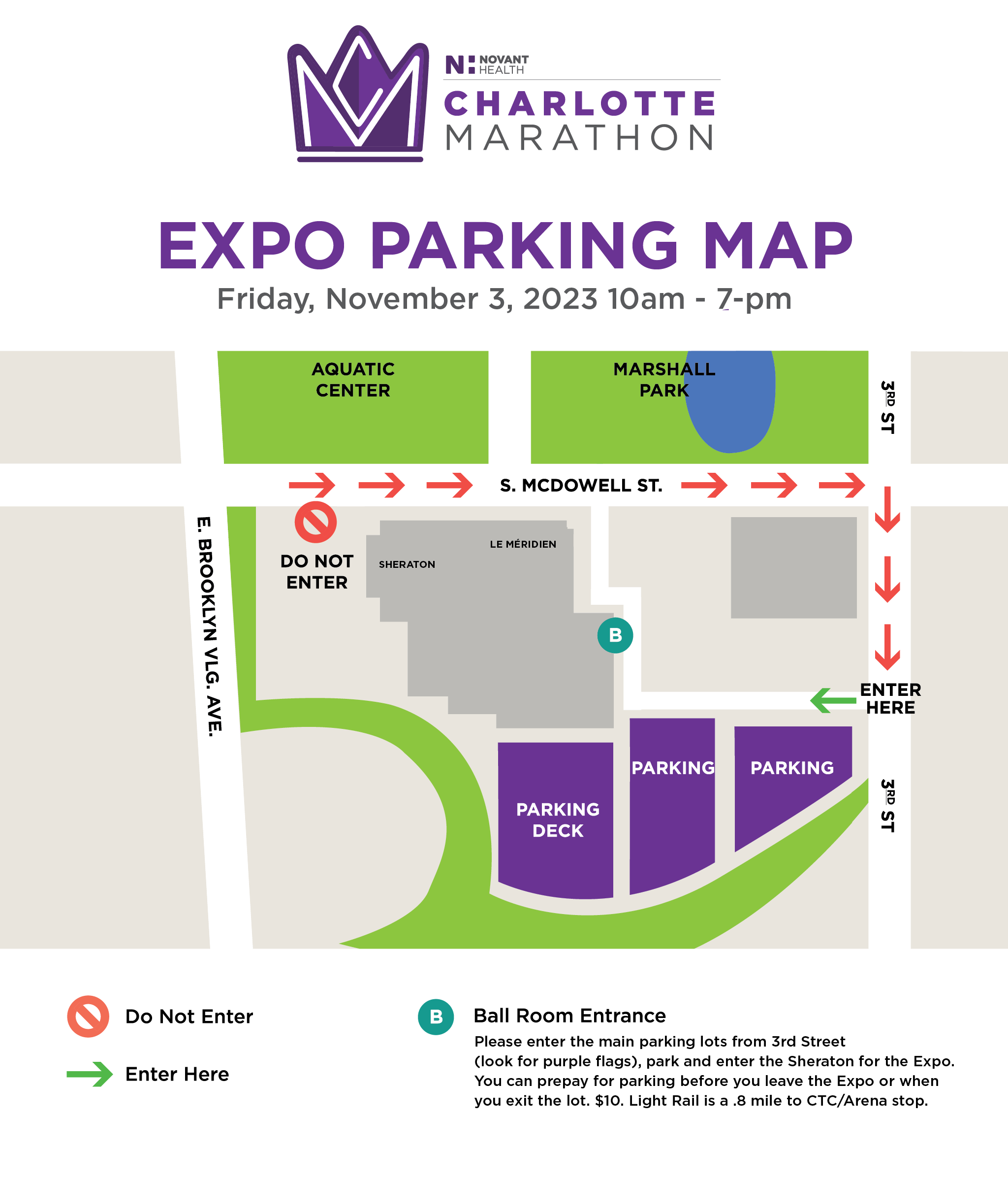 2023 Expo Parking Map 